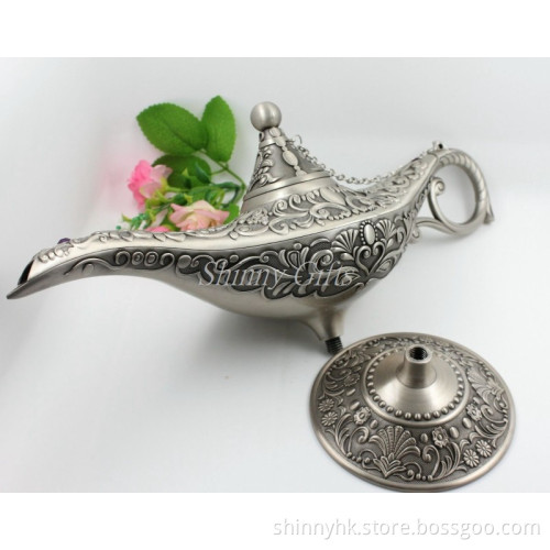 Shinny Gifts Metal Antique Brass Oil Lamp